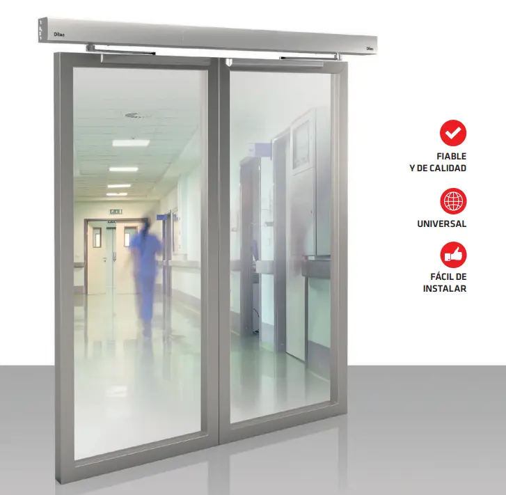 DITEC DAB 105 - Puertas Automáticas | Sistemas Euromatic Costa Rica