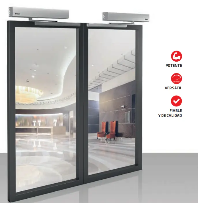 DITEC DAB 205 - Puertas Automáticas | Sistemas Euromatic Costa Rica