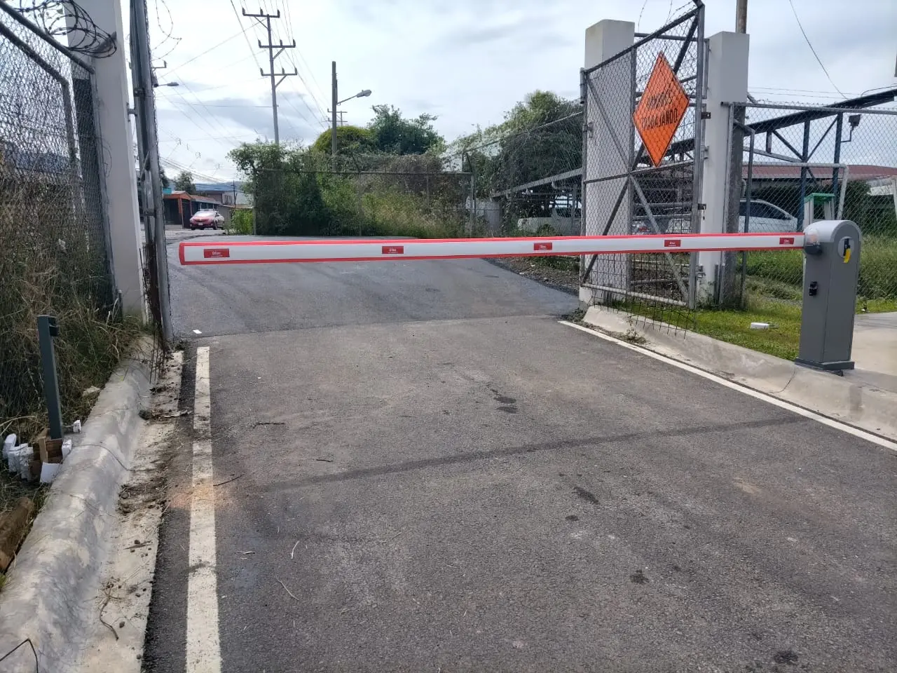 Control de acceso vehicular