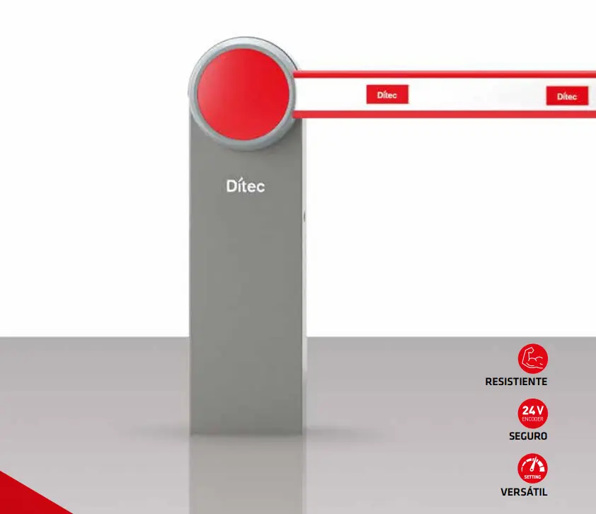 DITEC QIK - Barreras Automáticas de Control de Acceso | Sistemas Euromatic Costa Rica