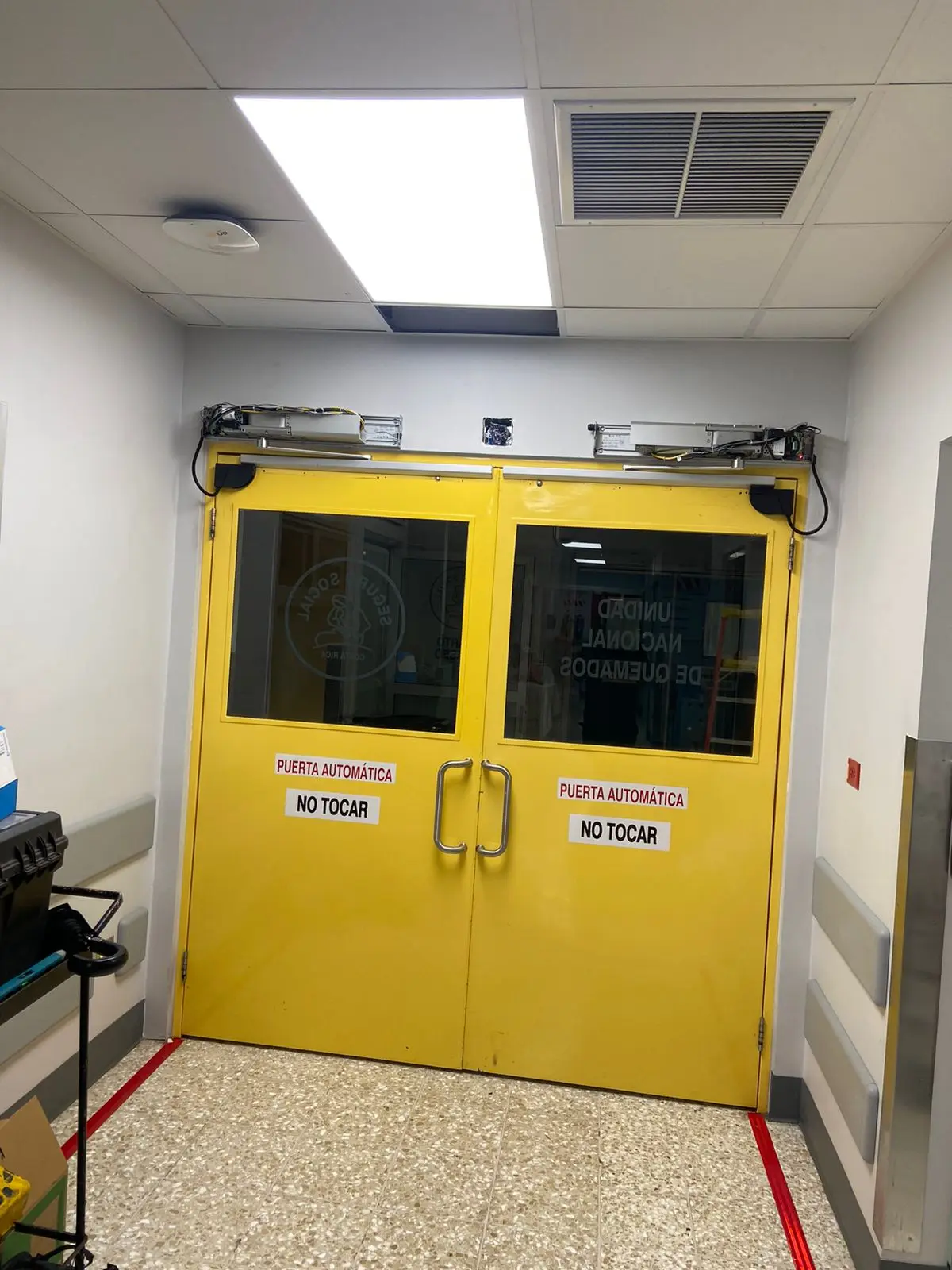 Sistema de hospitalización automatizado