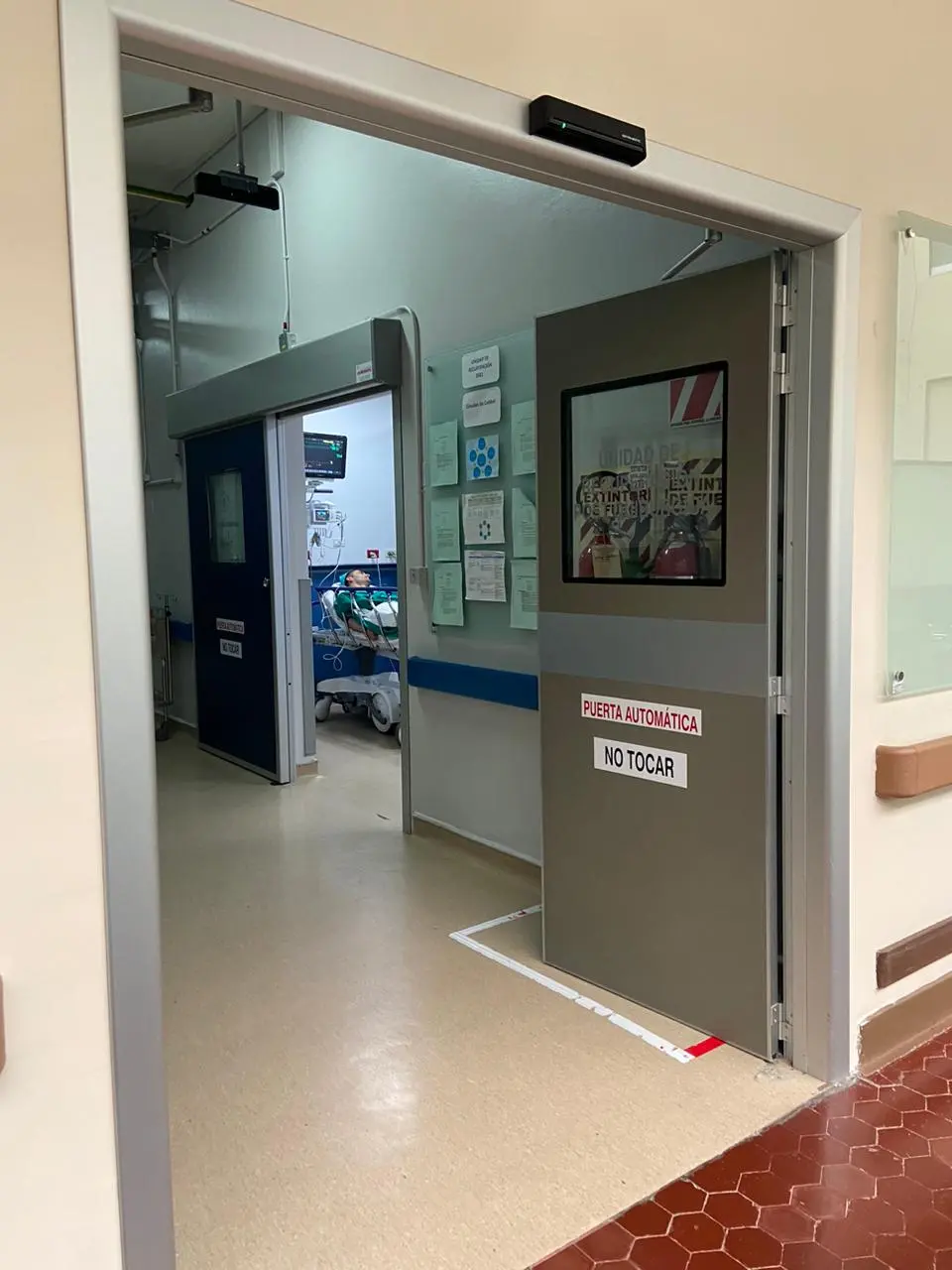 Vista general del hospital automatizado