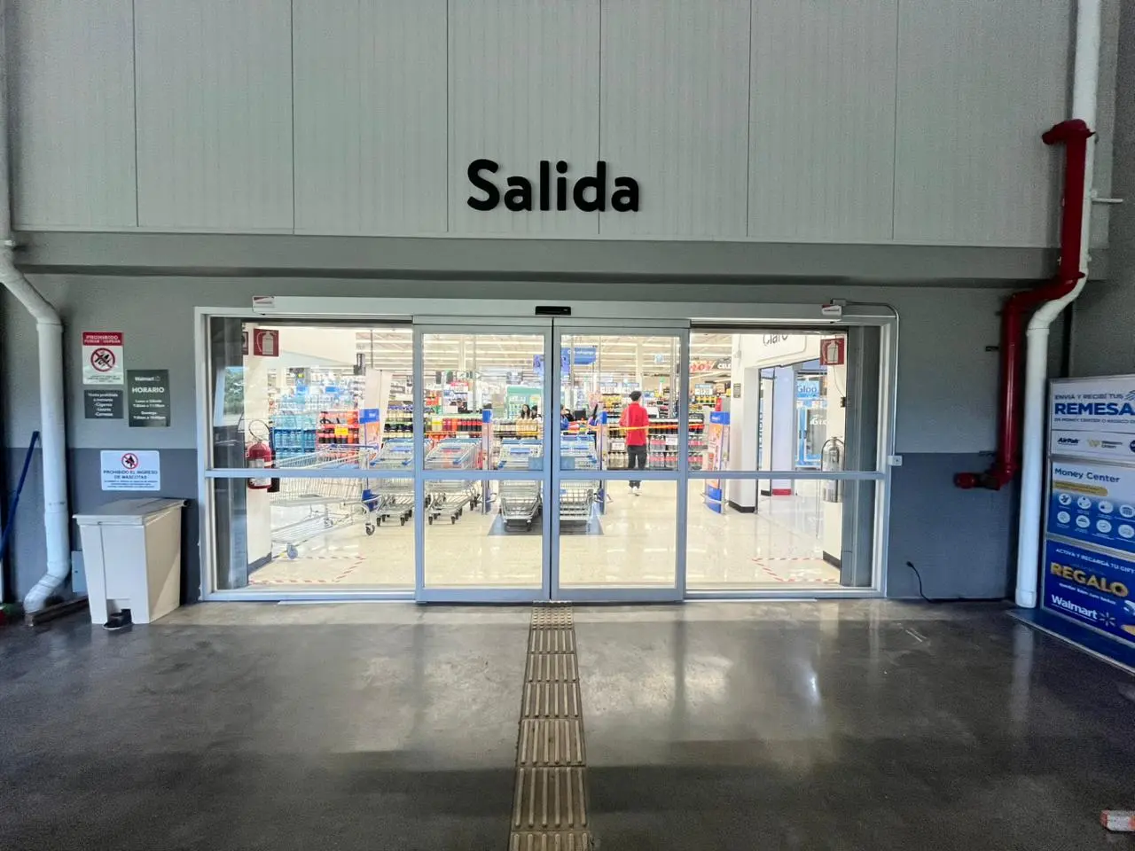 Control de acceso Walmart